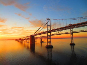 The Chesapeake Bay Bridge