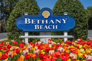 Bethany Beach Delaware Welcome Sign