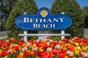 Bethany Beach Welcome Sign