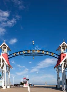 Ocean City MD Boardwalk Entrance