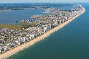 Ocean City MD aerial view